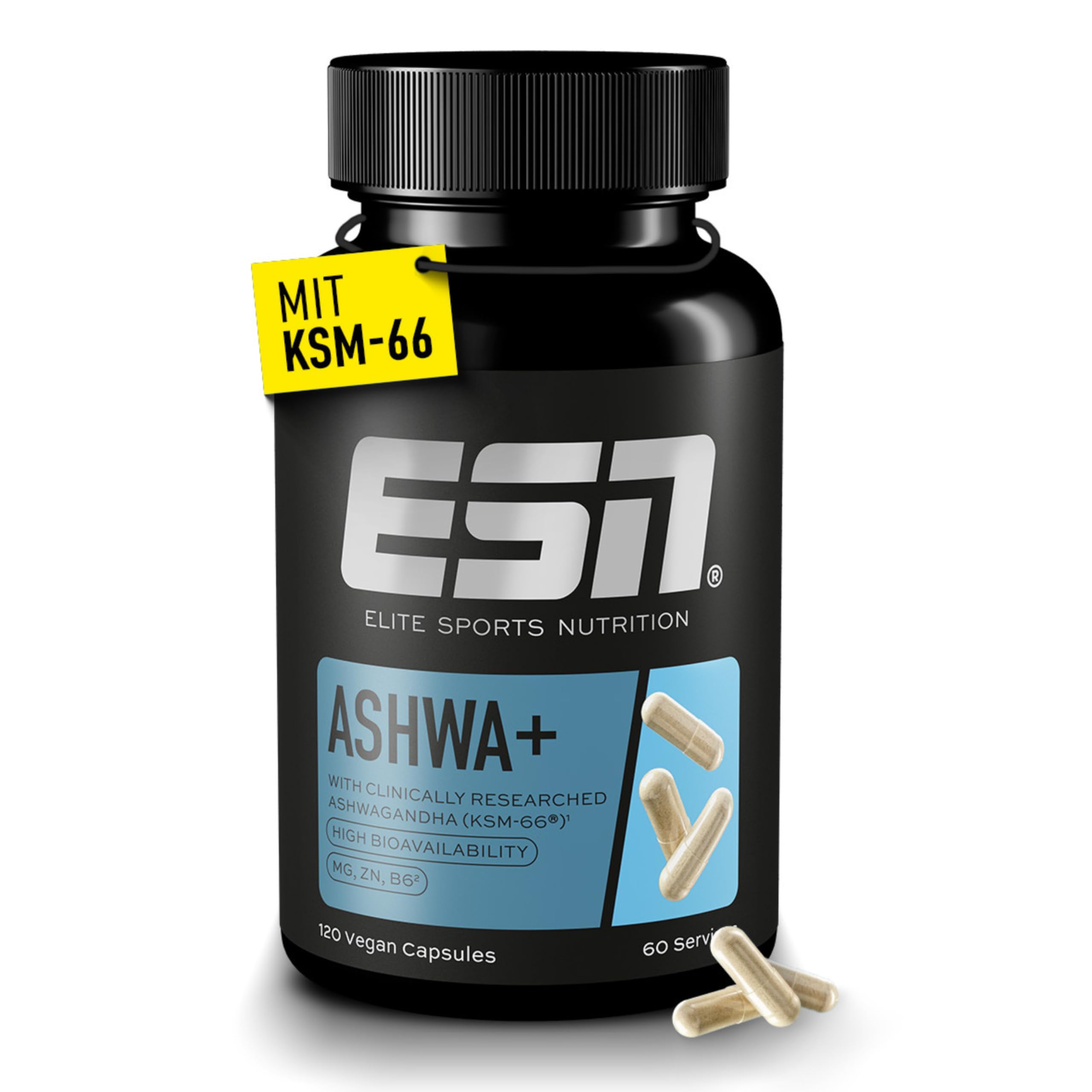 Ashwagandha Capsules: Ashwa+ (120 Capsules)