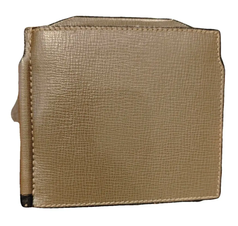 Valextra: Leather Small Bag (Beige)