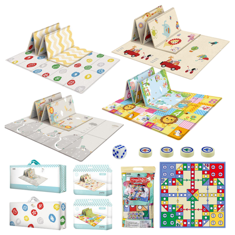 Foldable Baby Play Mat Non-Toxic Foam