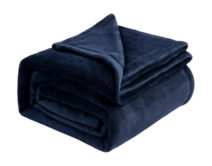 Flannel Blanket (Navy)