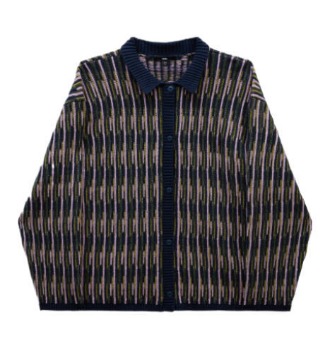 Vans: Alta Chunky Knit Cardigan Dress (Blue)