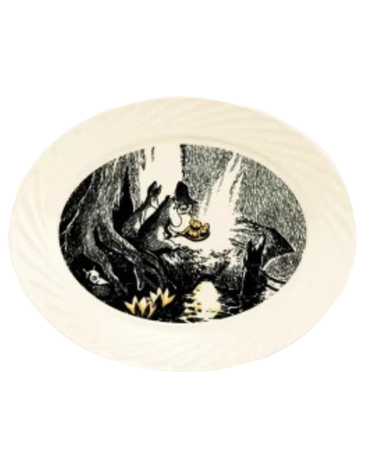Moomin: Comet Microwave Safe Oval Plate