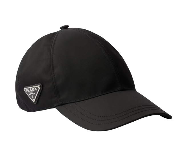 Re-Nylon Baseball Cap (Black)