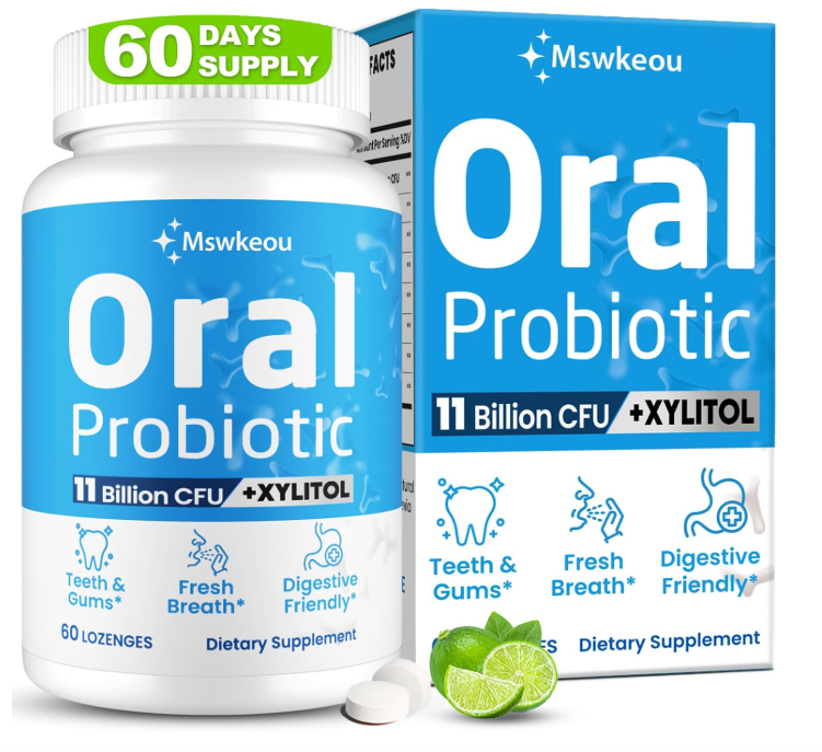 Mswkeou: Oral Probiotics - 60 Lozenges