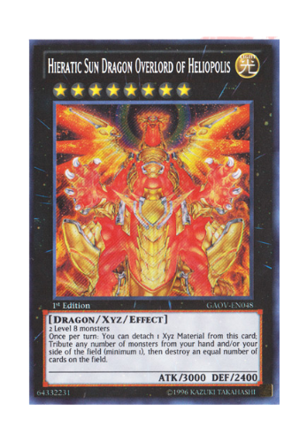 Hieratic Sun Dragon Overlord Of Heliopolis
