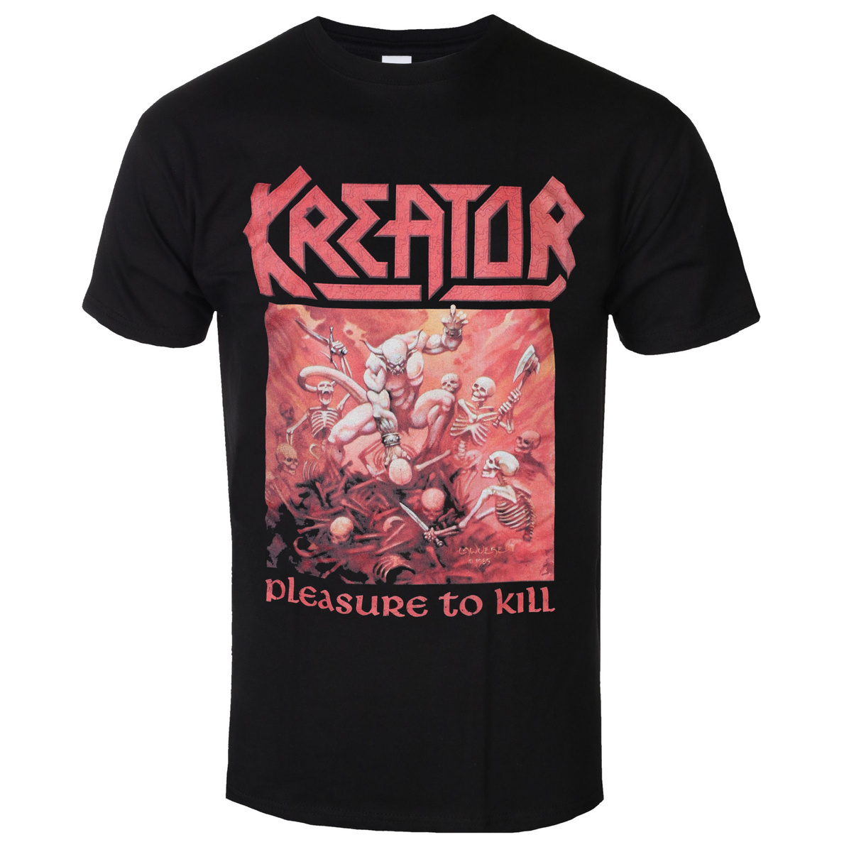 Men's Kreator: Pleasure To Kill T-Shirt (Black)