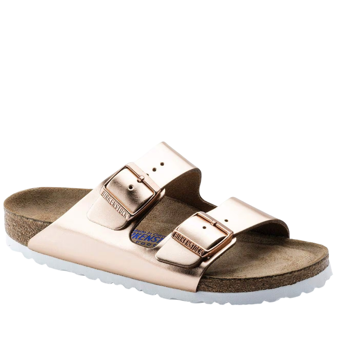 Arizona Soft Footbed Leather (Metallic Copper)