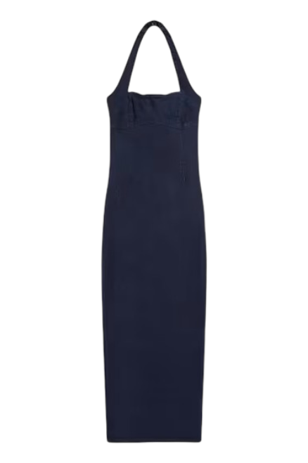 Bershka: Women's Denim Midi Dress