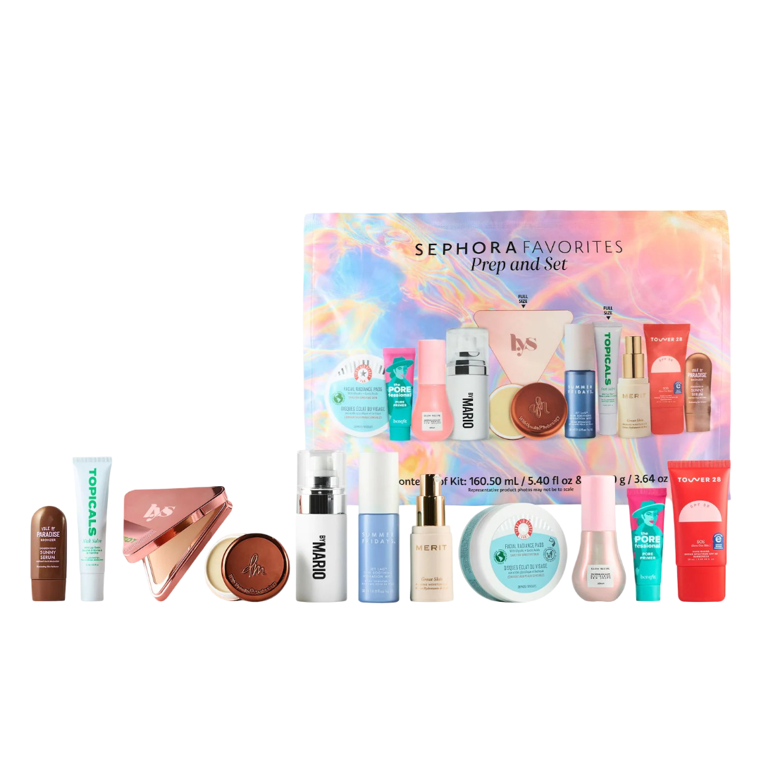 Sephora Favorites: Prep & Set Makeup and Skincare Value Set