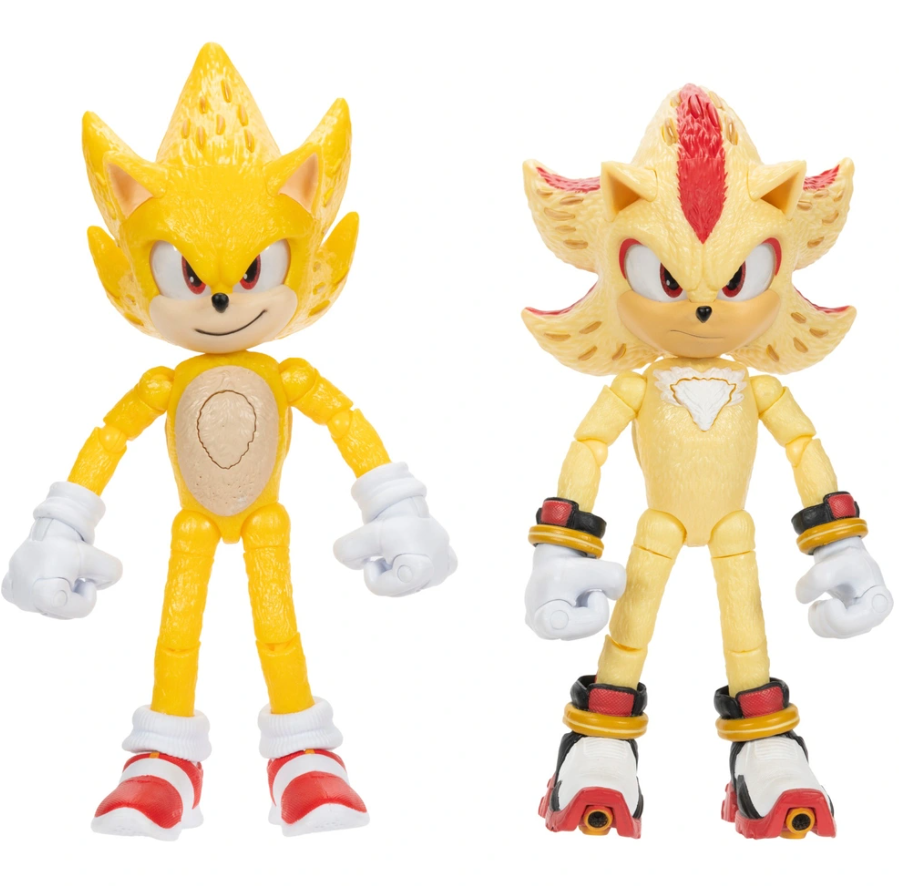 Sonic the Hedgehog: Light-Up Figure (Super Sonic & Super Shadow)