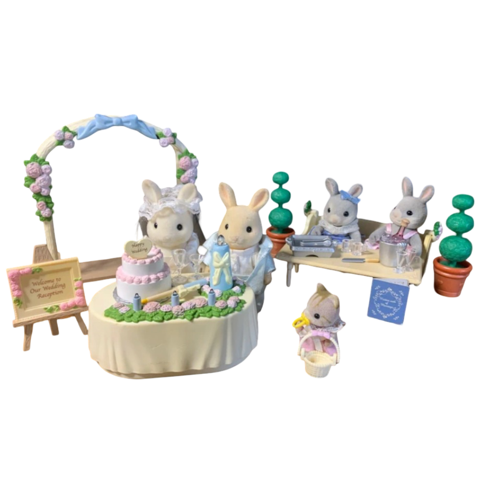 Sylvanian Families: Wedding Plush Toy Set