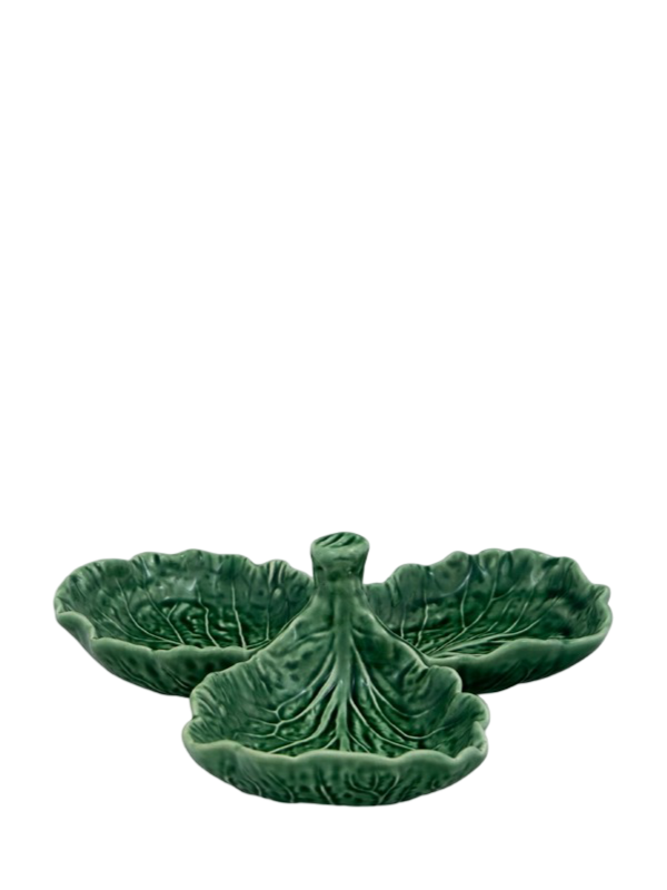 Bordallo Pinheiro Cabbage Olive Serving Dish