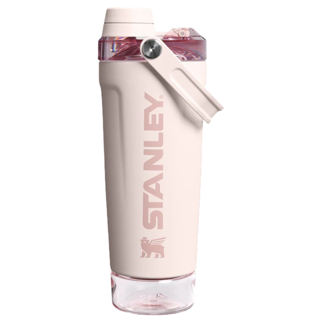 The Vitalize Shaker Bottle (Rose Quartz)