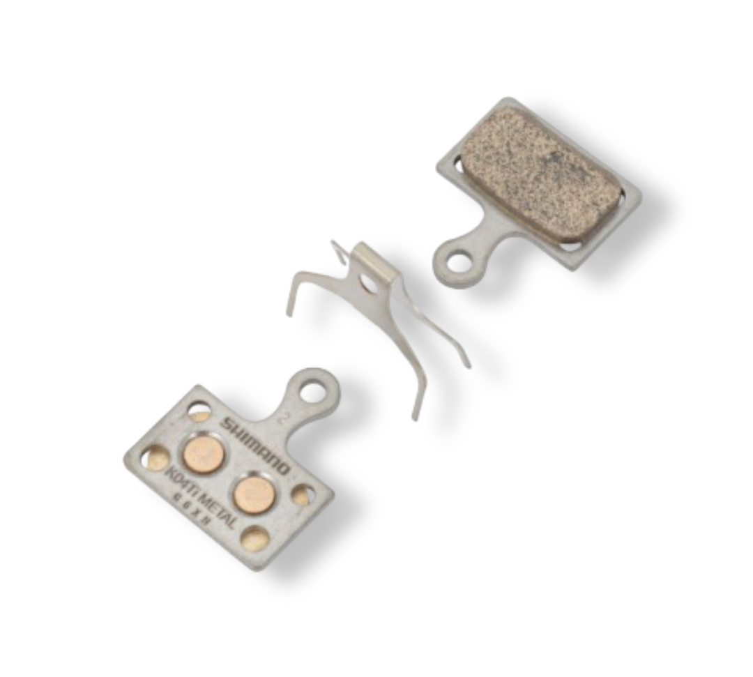 Shimano: Metal Disc Brake Pads (K04TI)