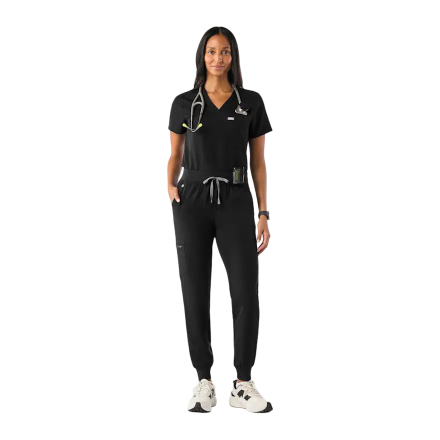 Zamora Jogger Scrub Pants  (Black)