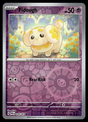 Pokémon TCG: Fidough (038/091)