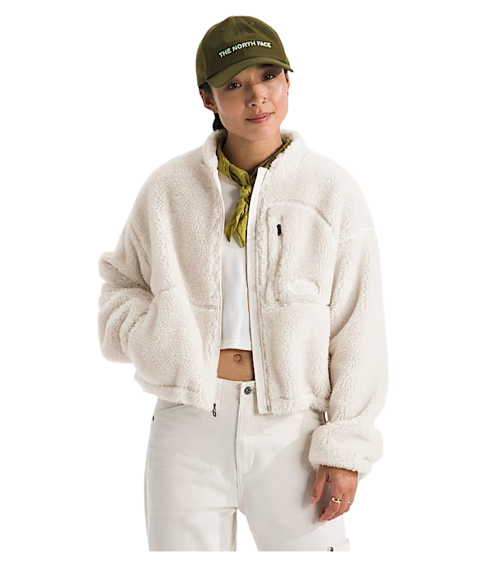 Women’s Extreme Pile 2 Full Zip Jacket (White Dune)