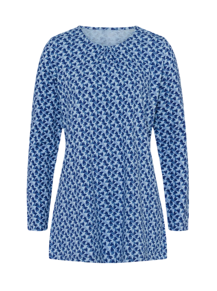 Sieh an!: Long-Sleeve T-Shirt (Blue)