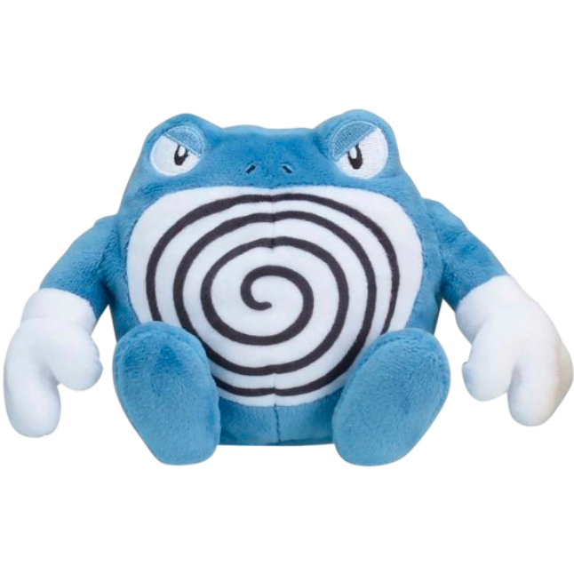 Poliwrath Sitting Cuties Plush - 6 ½ In.