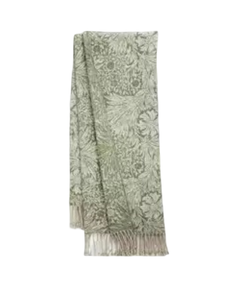 Habitat x Morris & Co: Marigold Faux Mohair Throw