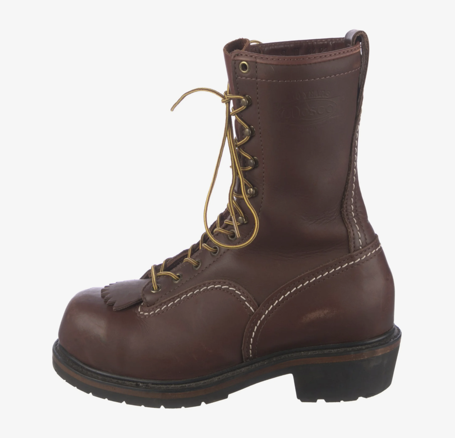 Women's WESCO Leather Mid-Calf Lace-Up Boots