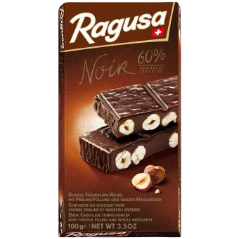 Ragusa: Noir Dark Chocolate Bar - 100g