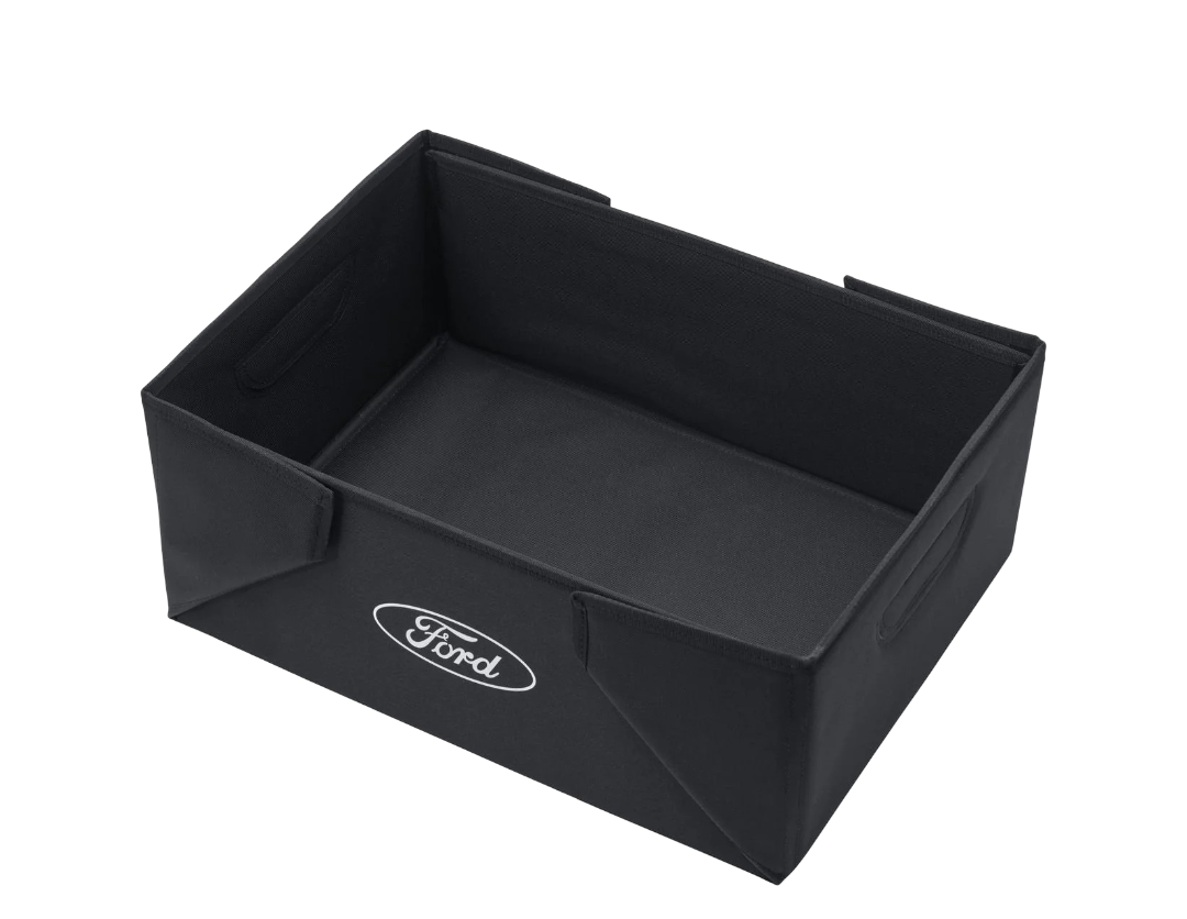 Foldable Transport Box Black Fabric