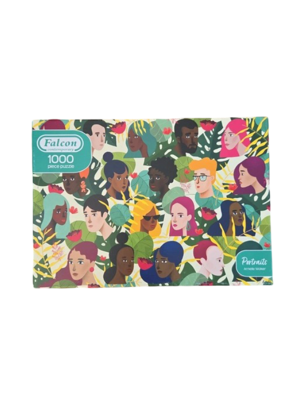 Falcon: Contemporary Portraits Jigsaw Puzzle by Arnelle Woker (1000 Pieces)