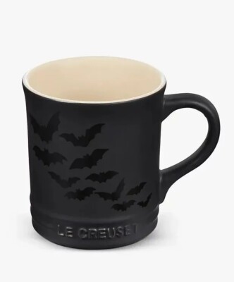 Stoneware Bat Coffee Mug