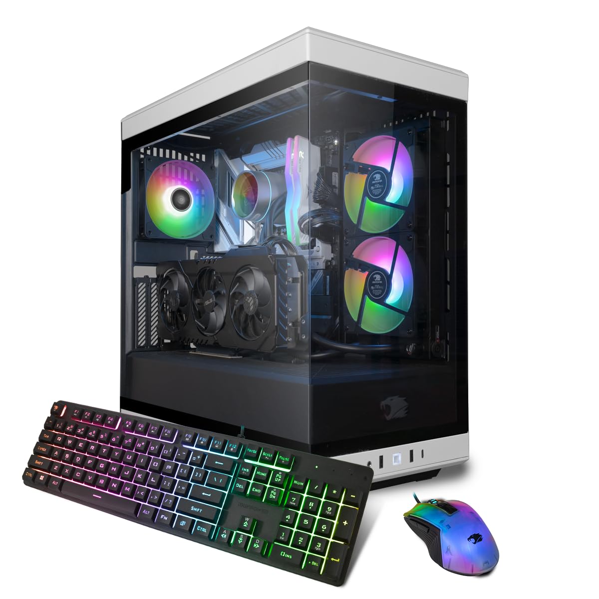 iBUYPOWER: Y40 Gaming PC Desktop (White)