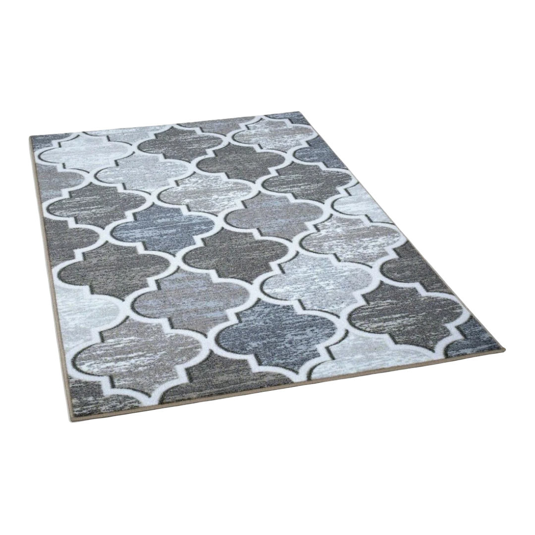 Rosalind Wheeler: Avalbane Geometric Area Rug
