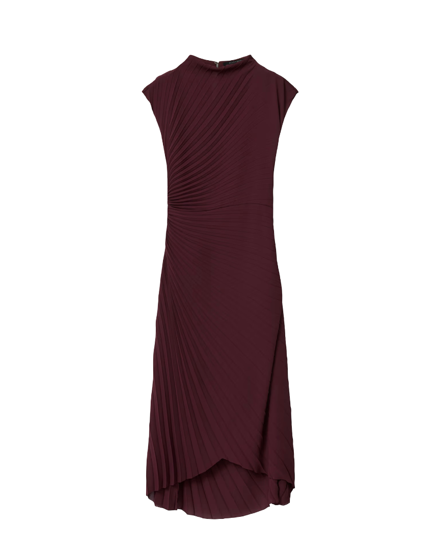 Rayanna Pleated Midi Dress
