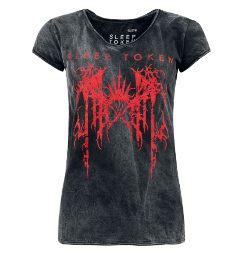 Sleep Token: "Logo" T-Shirt (Black-Grey)