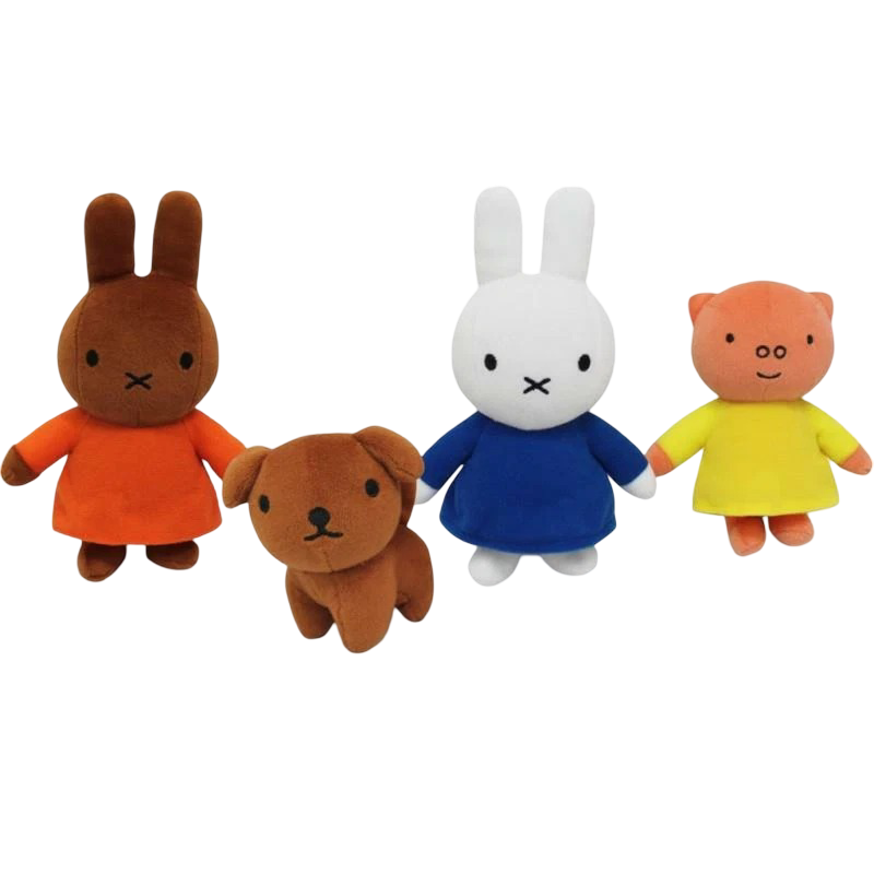 Miffy & Friends Talking Electronic Plush Toys (Set of 4)