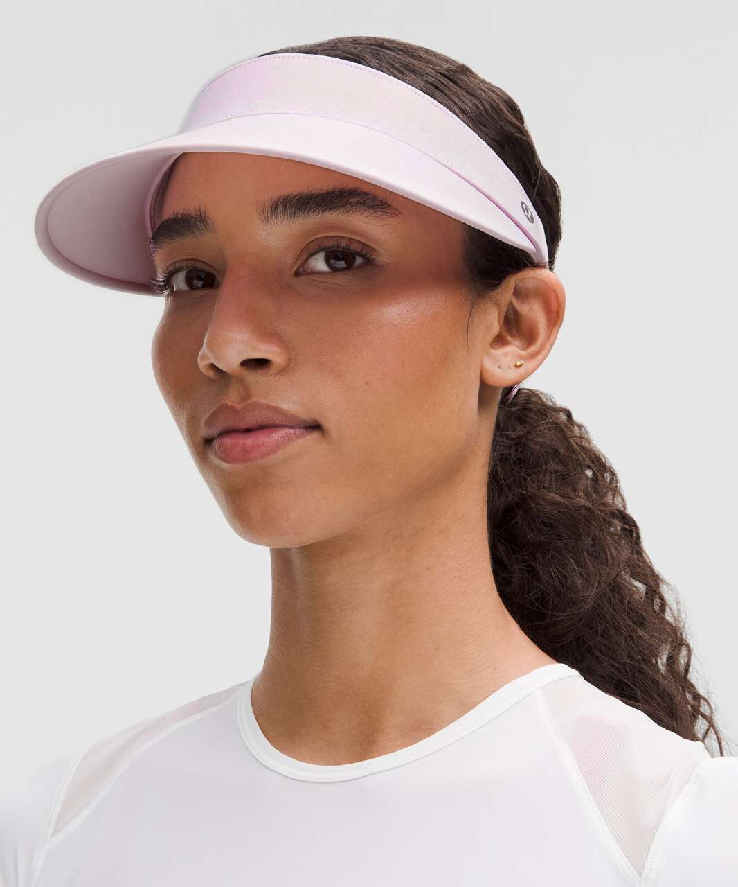Women's Fast & Paced Wide Band Running Visor (Pink)