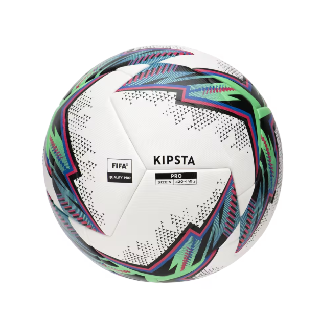 Kipsta: Thermobonded FIFA Quality Football Pro Ball - Size 5 (White)