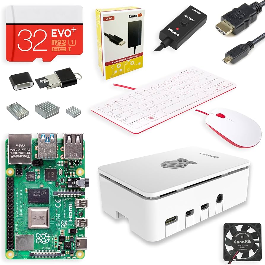 CanaKit: Raspberry Pi 4 Complete Desktop Starter Kit (4GB RAM)
