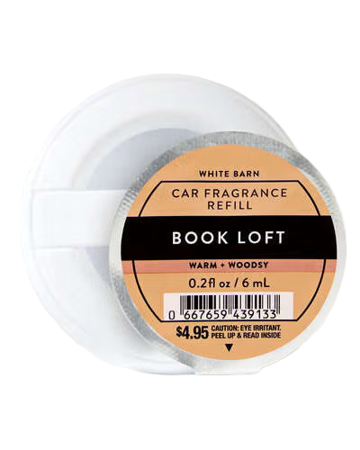 Car Fragrance Refill: Book Loft - 6ml
