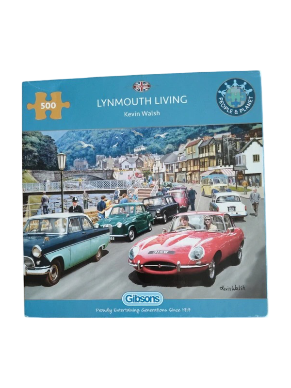 Gibsons: Lynmouth Village Jigsaw Puzzle - 500 Pieces