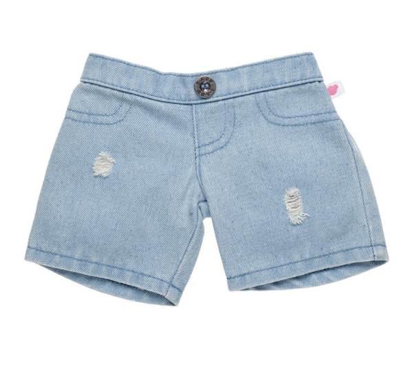 Distressed Light Denim Jeans