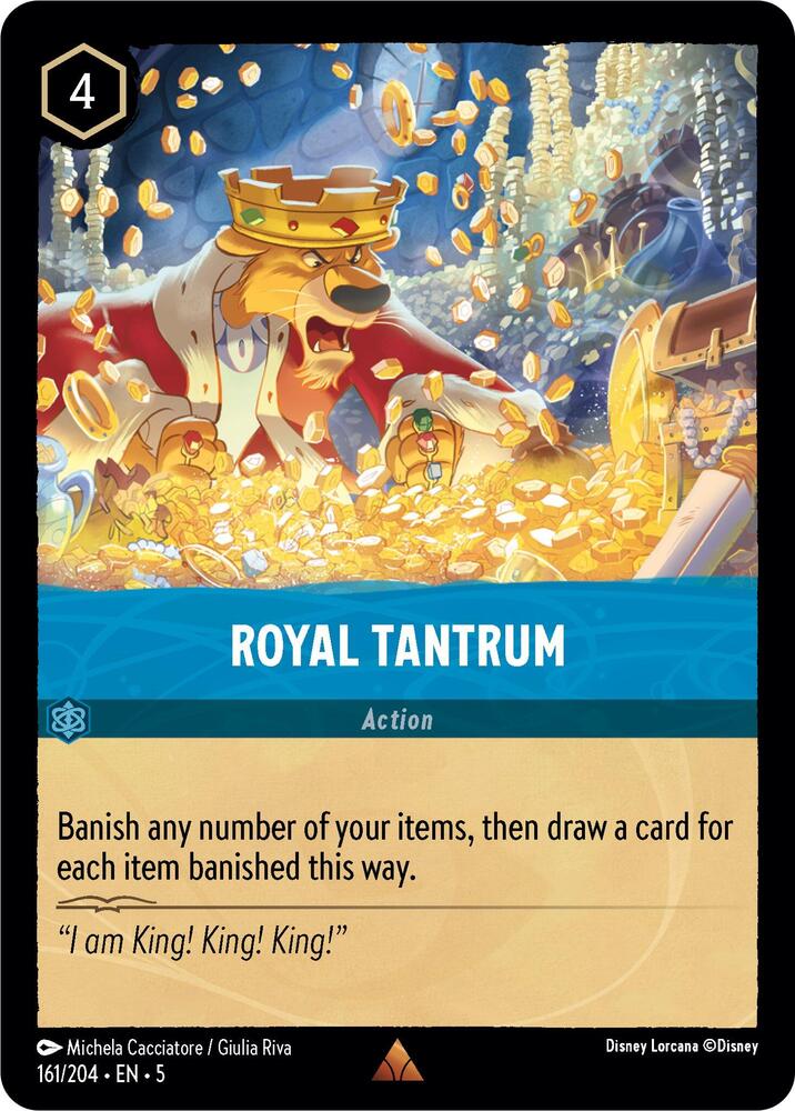 Disney Lorcana: Royal Tantrum V2 (Shimmering Skies)