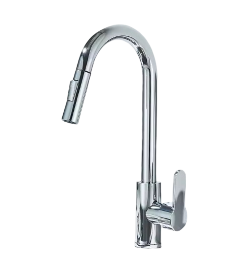 Kitchen Sink Cold Hot Water TapPull