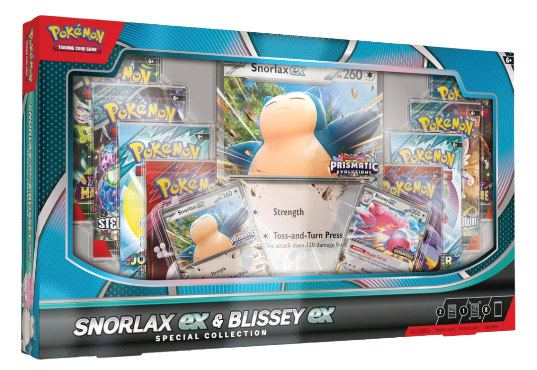 Pokémon TCG: Snorlax ex & Blissey ex Special Collection