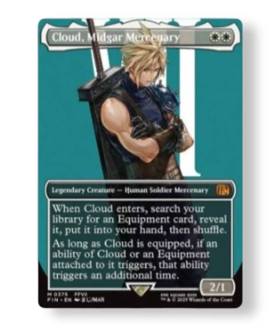 Cloud Midgar Mercenary (V.1): The Gathering Final Fantasy
