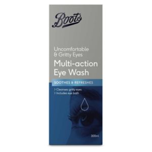 Boots: Eye Wash With Eye Bath (300ml)