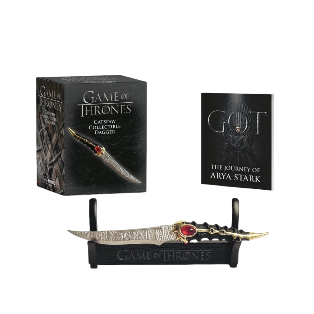 Game of Thrones: Catspaw Collectible Dagger with Book