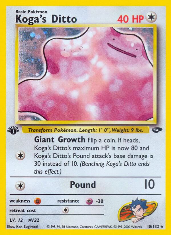 Pokémon TCG: Kogas Ditto
