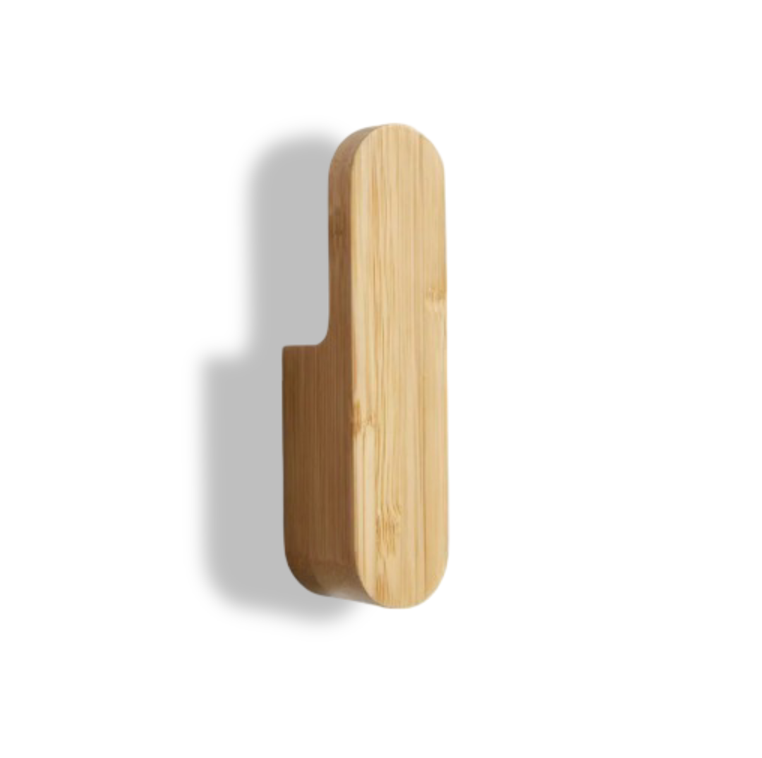 Elements Adam: Wooden Block Wall Hanging Hooks
