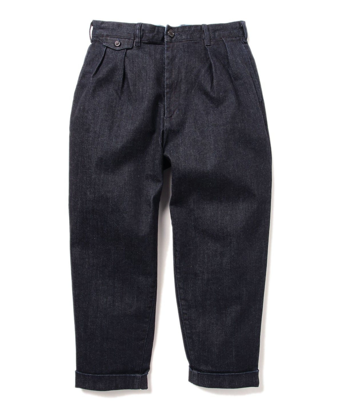 Beams Plus: 2 Pleats Tapered Denims (Indili)