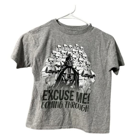 Star Wars: Boy's Graphic Shirt (Gray)